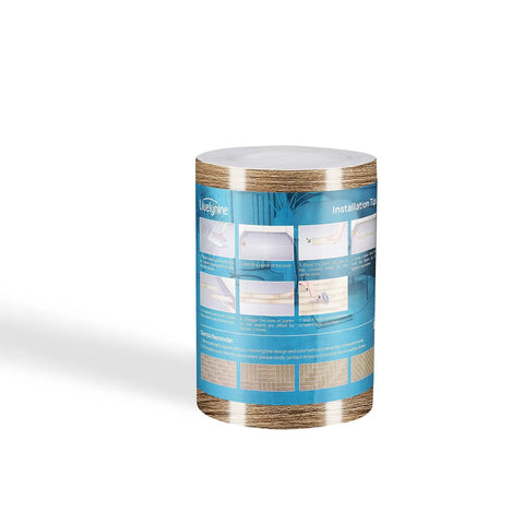 Installation guide for Wood Look Peel And Stick Vinyl Plank Flooring 6x36 Inches, Waterproof Self Adhesive Tiles in package.