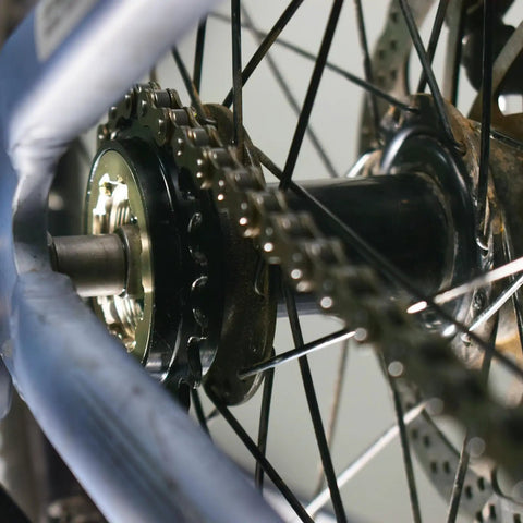 Single Speed Bike Freewheel Ride Ready 18T 34mm Inner Diameter Half Inch By One Eighth Inch Chain Compatibility Freehub Threaded Replacement Part Lightweight Steel Cog With Easy Install And Maintenance view on bike