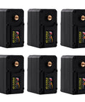 Beefy 30KG High Torque 12V Continuous Rotation Servo Set with Controller, Six-Pack for RC Cars and Robotic Arms