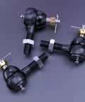 Three Pack Golf Cart Tie Rod End Ball Joint Kit With Grease Port For Club Car DS 1976 To 2008 Gas And Electric