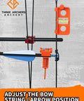 Bow Tuning And String Level Kit For Compound Bows Orange Pro Grade Easy To Use Archery Level Tool With Bubble Level