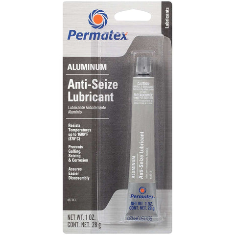 Anti Seize Lubricant 81343 1 Oz Tube Four Pack With Aluminum Copper And Graphite Blend Salt And Moisture Resistant Marine Grade Formula For No Fuss Spark Plug Removal, Cylinder Head Bolts, And Quick Disassembly