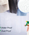 100 Pack Dry Cleaning Plastic Bags For Clothes Hassle Free Wardrobe Protection From Dust Moisture And Wrinkles, waterproof test