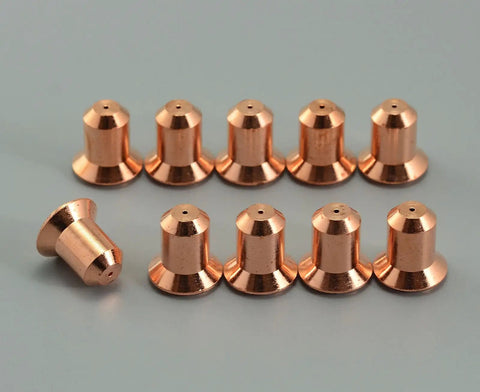 Miller ICE-25C Plasma Cutting Consumables Kit With 10 Nozzles 25A Ref 176656 And 10 Electrodes Ref 176655 OEM Style Replacement Set For Easy Smooth Cuts Budget Friendly, copper nozzles