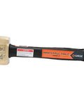 Brass Head Sledge Hammer With Indestructible 12-Inch Handle, 2.5 Lb Drop-Forged Spark-Resistant Head, side view