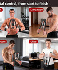 Get Pumped With This Premium Hydraulic Chest Expander Machine For Home Gym used in gym, living room, bedroom, and office settings.