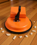 Heavy Duty Floor Gap Fixer And Puller Tool With 180 Lb Suction, Ergonomic Handle, Orange Airtight Cup for floor repair