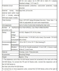 Specification sheet for Keyence CZ-V21AP Fiber Optic Color Mark Sensor PNP Output New With Four Channel Open-Collector 30 VDC Max High Speed.