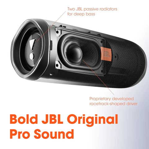 Cutaway view of Flip 5 Bluetooth Speaker Bundle With Divvi Protective Hardshell Case On The Go Portable Waterproof Bluetooth Speaker