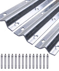 12 Ft V Track With Pre Drilled Holes And Screws Includes 4 Ft By 3 Ft Footprint Heavy Duty V Bottom Track for Sliding Driveway Gates