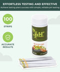 Soil PH Test Kit Strip For Quick Accurate Garden Readings With Color Chart Easy To Use PH Tester For Gardens Lawns Grass