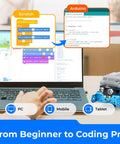 Kid Friendly Entry Level Coding Robot Kit For Kids Aged 8 To 12 Learn Scratch And Arduino With This Fun Robotics STEM Toy
