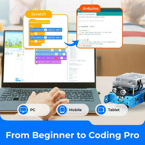 Kid Friendly Entry Level Coding Robot Kit For Kids Aged 8 To 12 Learn Scratch And Arduino With This Fun Robotics STEM Toy