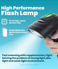 Wired Handheld 2D and 1D Barcode Scanner With Built In Illumination Light USB Plug And Play Scan Tool for QR Codes and Barcodes