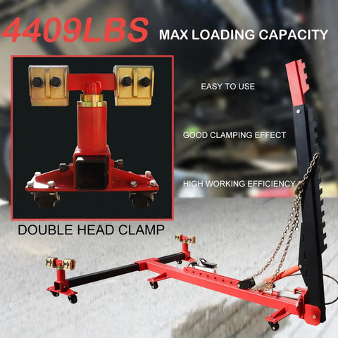 10 Ton Beefy Car Frame Puller Set With 4409 Lb Loading Capacity Auto Body Frame Straightener And Heavy Duty Car Frame Machine