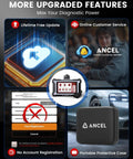 DS100 OBD2 Scanner With Touchscreen AutoVIN In Seconds Fix Check Engine ABS SRS And Transmission Issues 7 System Resets