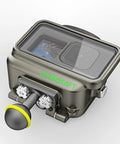 Underwater Action Camera Housing For GoPro Hero 9 10 11 12 13, Waterproof Up To 200 Meters, aluminum dive case with controls