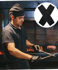 Heavy Duty Cut Resistant Arm Sleeves For Welding And Yard Work Shield Forearms From Gnarly Cuts And Scrapes In Durable Pe Blend used by a chef.