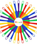 30 Pack Magnetic Wands For Kids Bulk Classroom Science Tools Colorful Bingo Sticks arranged in a circle