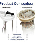 Comparison of Electric Fuel Pump Module Assembly For 1997 1998 1999 2000 Chevy S10 GMC Sonoma And Isuzu Hombre 2.2L L4 with competitor