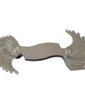 Made In USA Pro Grade Screw Pitch Gauge With 22 Leaves For 9 To 40 TPI English Thread Gage Tool And Precision Steel Thread Measuring Instrument For Automotive Machinery And General Fasteners.