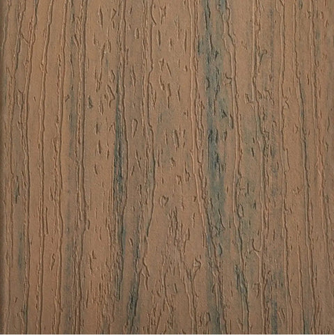 Top Tier Composite Decking Plugs One Quarter Inch Toasted Sand 75 Pack textured composite surface in toasted sand color.