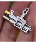 11.5mm Stroke Linear Actuator With 5mm Precision Planetary Gearbox Pro Grade, 2 Phase 4 Wire Stepper Motor in hand
