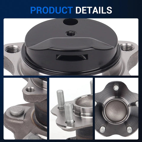 Rear Wheel Hub Assembly 512530 For Nissan Sentra 2013-2019 All Models, 5 Lug With ABS, Wheel Bearing Replacement, details