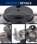 Close-up views of Rear Wheel Bearing Hub Assembly For Nissan Sentra 2013-2019 All Models 5-Lug With ABS Direct Fit