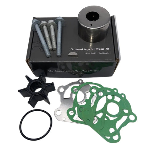 Water Pump Impeller Kit for Yamaha Outboard Motors 60HP 70HP 75HP 85HP 90HP 2 Stroke Replacement Includes Impeller and Pump Cup 692 W0078 Series Fits 1984 Through 2009 Yamaha Boats and Engines parts displayed.