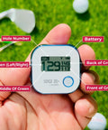 3S Plus Talking Golf GPS Rangefinder With Clip On Hat Mount Slope On Off Audible Yardage To Front Center And Back