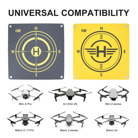 Universal Drone Landing Pad Waterproof Weighted Portable Fast Foldable Helipad Launch Surface For Any Terrain DJI Avata