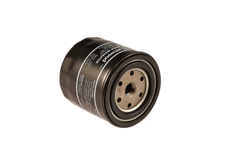 Universal Three Eighths Inch 10 Micron Fuel Water Separator Filter With Double Gasket For Marine Use Boat Ready, side view