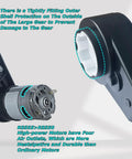 2 Pack RS555 High Torque Motor Gearbox Upgrade Kit For 18V 21V Ride On Toys with protective outer shell details