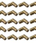 Invisible Brass Barrel Hinges 20 pcs hidden concealed cylinder hinge for jewelry boxes and small woodworking projects