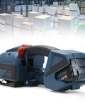 Portable Automatic Electric Strapping Machine With Lcd Screen For Hot Melting Strap Tool, handheld design for efficient packaging.