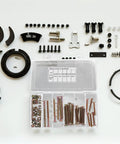 49 Piece M6 40 to 80mm Hex Socket Screw and Barrel Nut Set for Furniture Repair and Home Improvement displayed in box