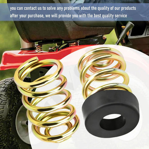 4 Pack Beefed-Up Compression Seat Springs Kit For Grasshopper And John Deere Mowers And Cub Cadet ZT1 Seat Parts 283516 Replacement