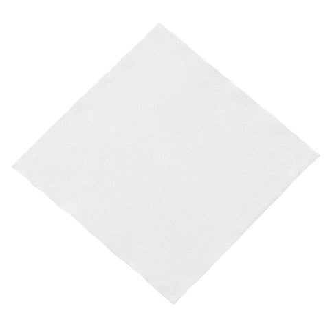 Hella Versatile Two Hundred Piece Polyester Fiber Dustless Cleaning Wipes For Industrial Machines Equipment Camera Lenses And Cleanroom Tasks No Lint Left Behind Top Shelf Slick Cleanup Gear. Close-up of a soft white polyester cleaning wipe.