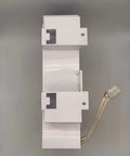 Top view of Ice Maker Replacement Part For Whirlpool Refrigerator W10873791 AP6026347 PS11738120 with white casing