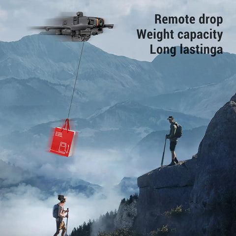 Drop Payload System For Avata 2 Gear That Lets You Airdrop Like a Pro With Zero Point Nine Pound Load Capacity Drone in Action