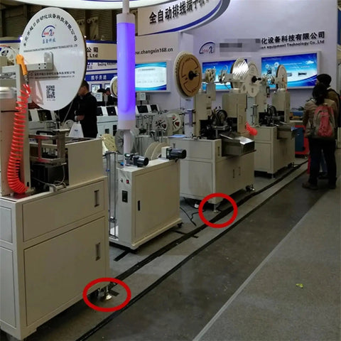 Adjustable Leveling Feet For Furniture, Stainless Steel And Nylon Support Legs, Non Skid Pads, Easy Height Adjustment, Quick No Tool Setup, Heavy Duty Stability For Tables, Desks, Sofas, Cabinets, And More, Multiple Size Options on machine base