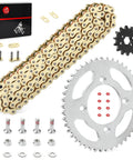 Honda Drive Chain X Ring And Sprockets Bolt Kit For XR80R 1985 2003 And CRF80F 2004 2013 110 Link Chain With 46T Rear And 14T Front Sprockets