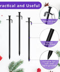 Heavy Duty Steel Tree Supports with 3 Steel Stakes and features, part of All In One Steel Tree Stake Kit For Young Trees