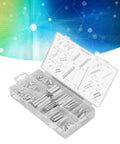 Kickstart Your DIY Hustle With This Epic 200 Piece Spring Assortment Kit Made From Tough C75 Galvanized Steel For Serious Auto Repair, Home Fixes And Creative Builds That Just Don't Quit. Clear organizer with 200 C75 galvanized steel extension and compression springs