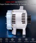 Alternator Replacement For Toyota Yaris 1 5L L4 2006 2007 2008 2009 OE Style Generator With Reference Part Numbers 27060 21151 11203 104210 840 Durable Metal Construction Beefed Up Easy Install High Output Electrical Power