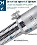 Close-up of hydraulic cylinder on Hydraulic Gear Puller With 2 Or 3 Jaws Bearing Hub Separator For Vertical And Horizontal Use