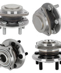 4 Piece Front And Rear Wheel Hub Bearing Set For 2012 To 2014 Chrysler 300 Dodge Challenger And Charger With 3.6L And 5.7L Engines