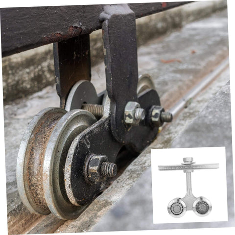 Heavy duty sliding door track roller delivers smooth, whisper-quiet operation for cabinets, closets, and industrial spaces, with durable plated wheels.