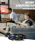 Two people playing with Remote Control Planes For Kids And Adults, Foam RC Airplanes with 360 Degree Flip indoors.